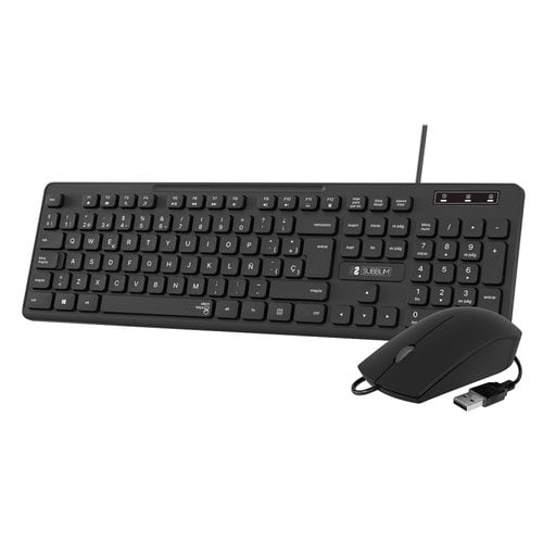 TECLADO Y RATON SUBBLIM BUSINESS US