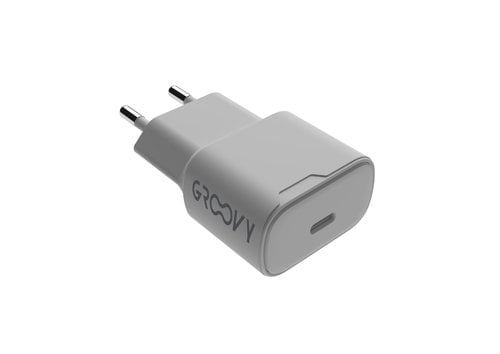 CARGADOR GROOVY PARED USB-C 20W