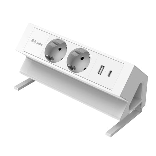 ENCHUFE ADAPTADOR FELLOWES 2 SAL+2 USB