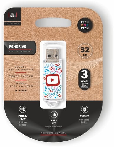 MEMORIA USB 32GB TECHONE VIDEO DREAM