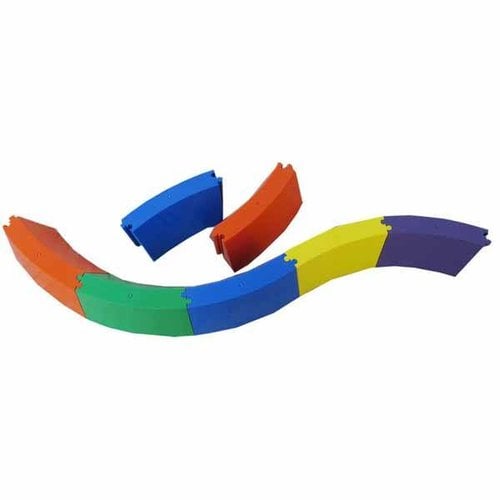 PASILLO SENSORIAL CURVO (10 piezas)