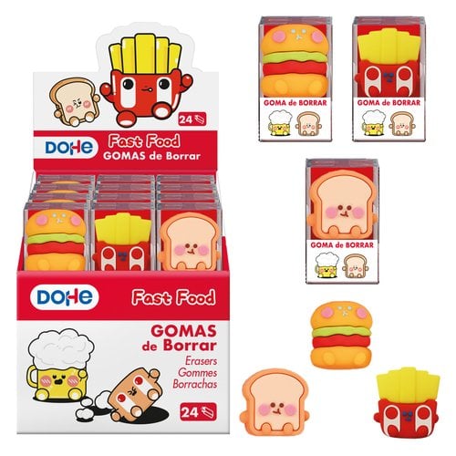 GOMA BORRAR DOHE FAST FOOD EXP.24