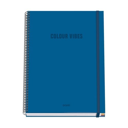BLOC DOHE COLOUR VIBES A4 100h CD.5 AZUL