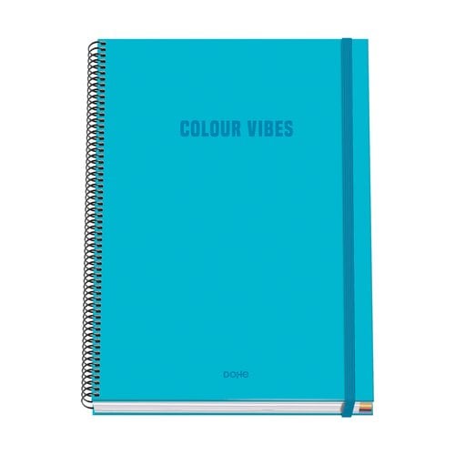 BLOC DOHE COLOUR VIBES A4 100h CD.5 CYAN