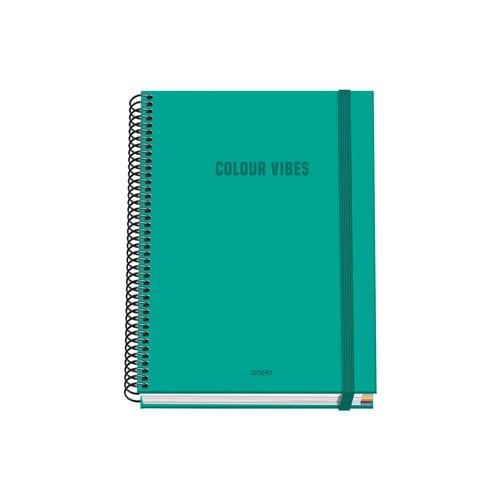 BLOC DOHE COLOUR VIBES A5 100h CD.5 VERD