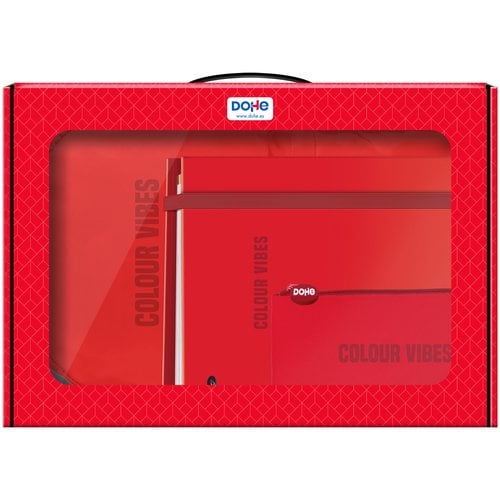 MALETIN REGALO DOHE COLOUR VIBES ROJO
