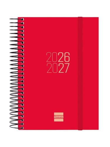 AG.ESC.F. ESPIR D/P E8 ROJO