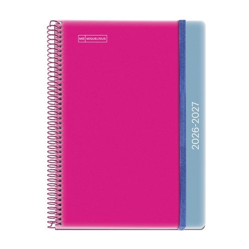 AG.ESC.MR. COLLEGE PLUS D/P DUO PINK/BLU