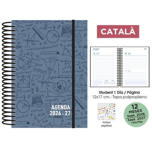 AG.ESC.SF.CAT. STUDENT 120x170 D/P MAT