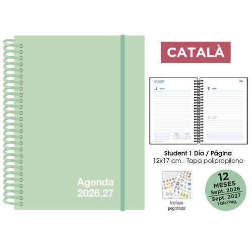 AG.ESC.SF.CAT. STUDENT 120x170 D/P VER