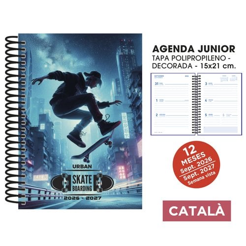 AG.ESC.SF.CAT. JUNIOR 150x210 S/V SKAT