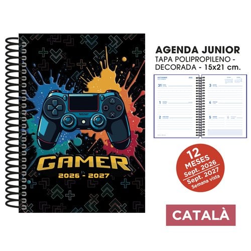 AG.ESC.SF.CAT. JUNIOR 150x210 S/V GAME