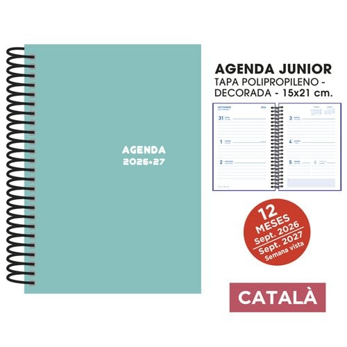 AG.ESC.SF.CAT. JUNIOR 150x210 S/V TURQ