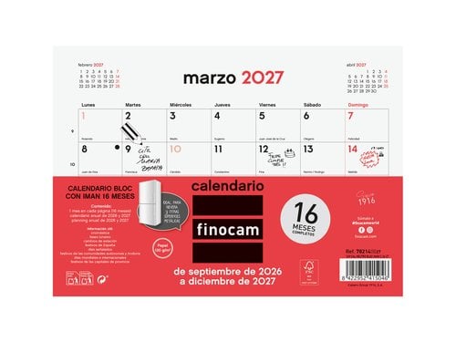 CAL.F. 16M BLOC IMAN M/V S 210x150