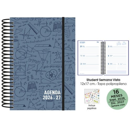 AG.SF. 16M STUDENT 120x170 S/V MATHS PLO