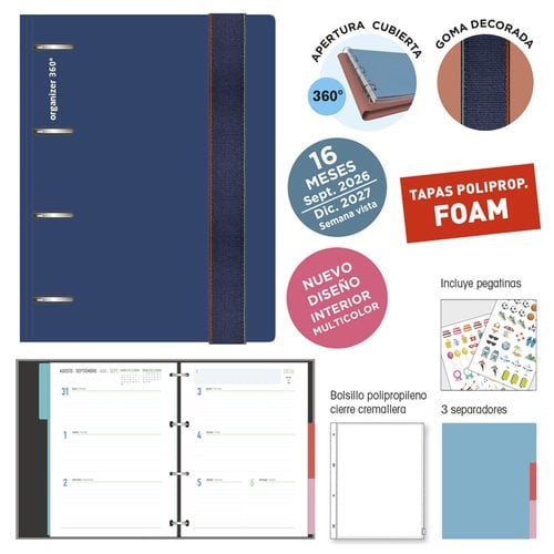 AG.SF. 16M IKI 180x220 S/V FOAM AZUL