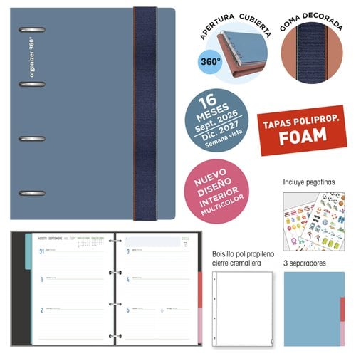 AG.SF. 16M IKI 180x220 S/V FOAM PLOMO