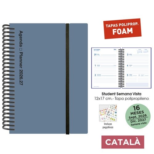 AG.SF.CAT. 16M STUDENT 120x170 S/V PLO