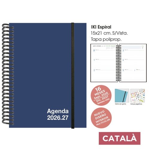 AG.SF.CAT. 16M IKI 155x215 S/V AZUL