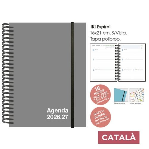 AG.SF.CAT. 16M IKI 155x215 S/V GRIS