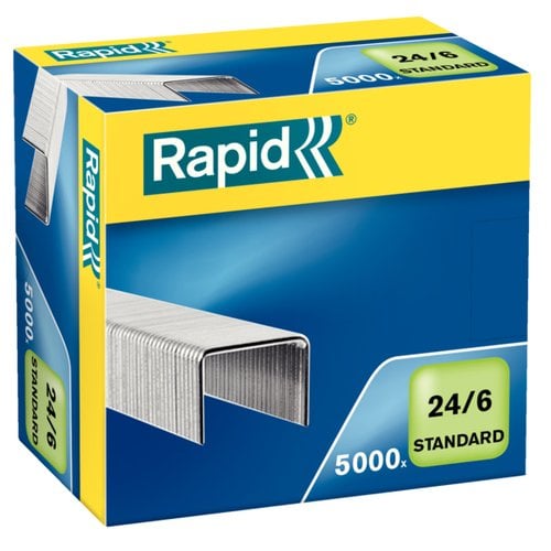 GRAPAS RAPID STANDARD 24/6 GALV.cj.5000